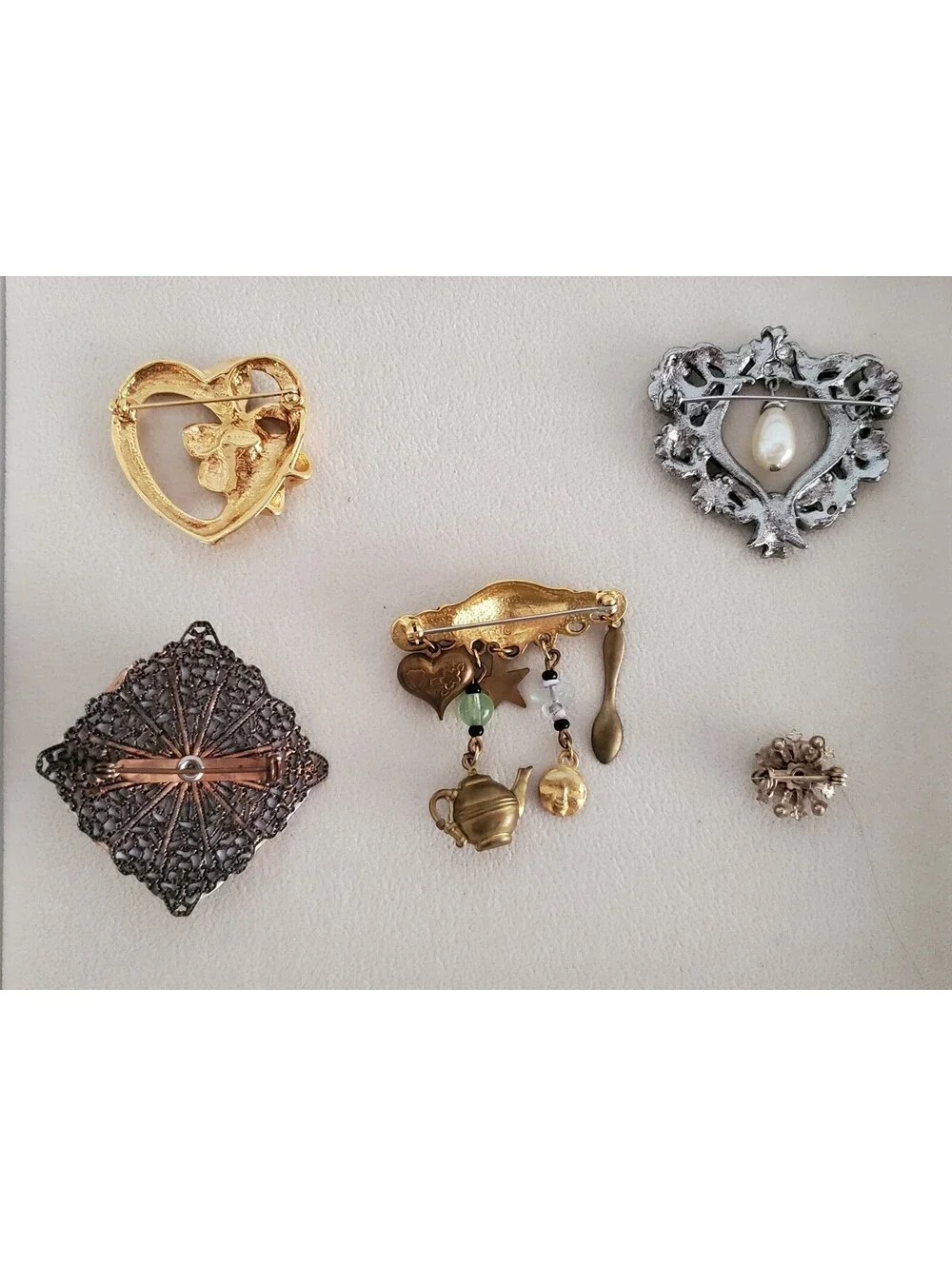 Vintage Brooch Lot of 5